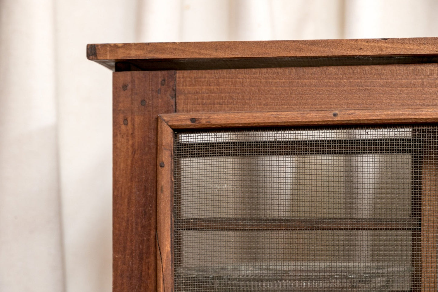 Primitive Tabletop Pie Safe