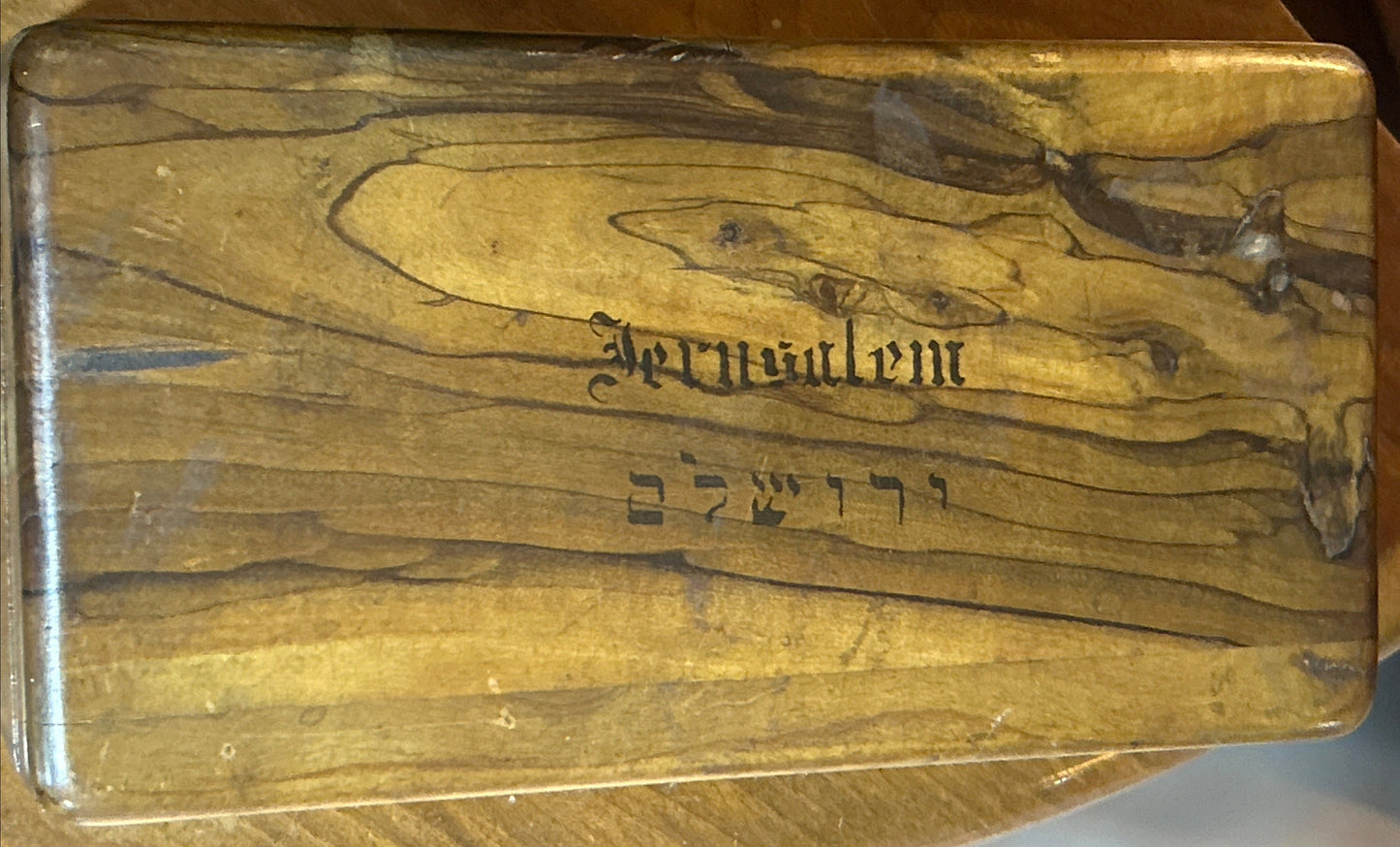 220228-4 Olivewood Travel Inkwel