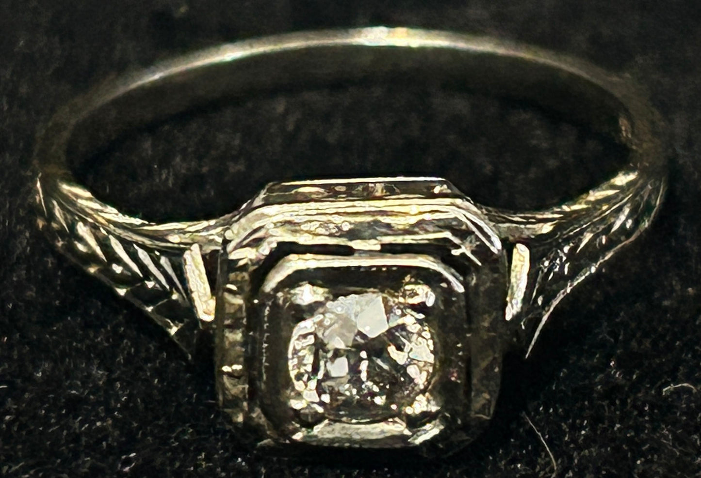 20K SZ 5.75 20KS Diamond Engagement Ring