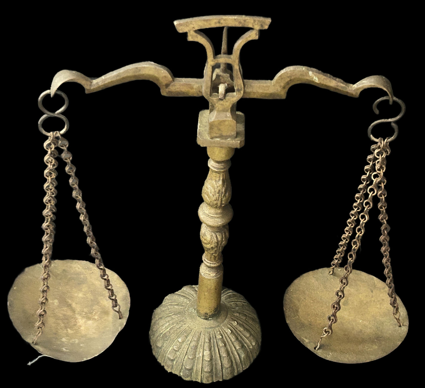 250514-4 Antique Brass Balance Scales