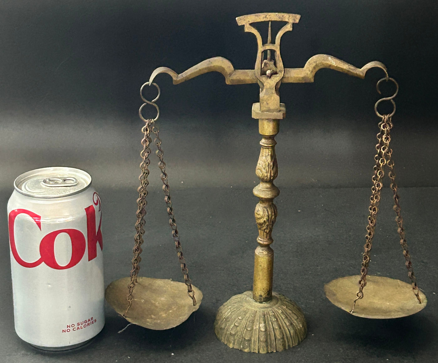 250514-4 Antique Brass Balance Scales