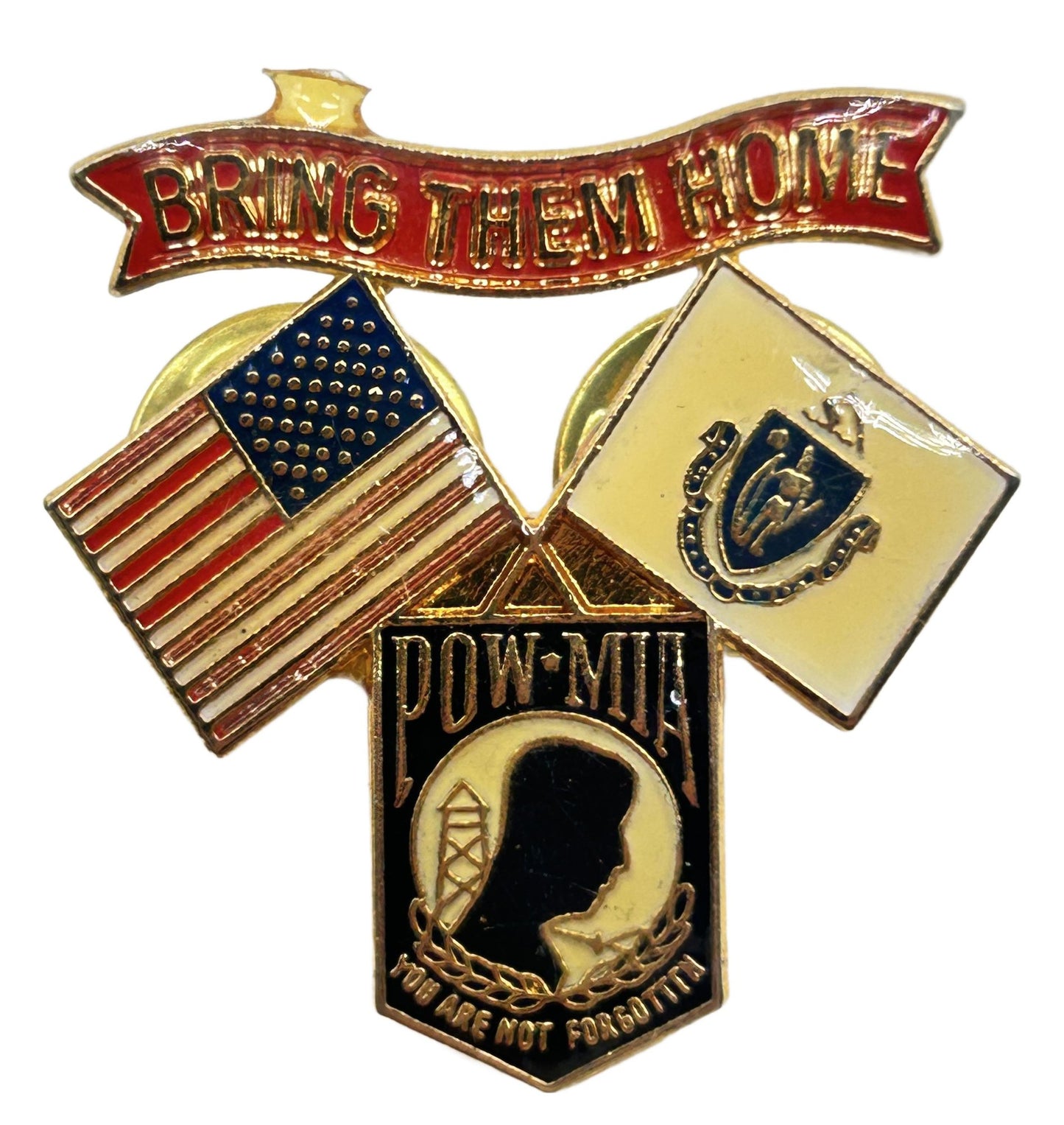 POW Missing In Action Lapel Pin