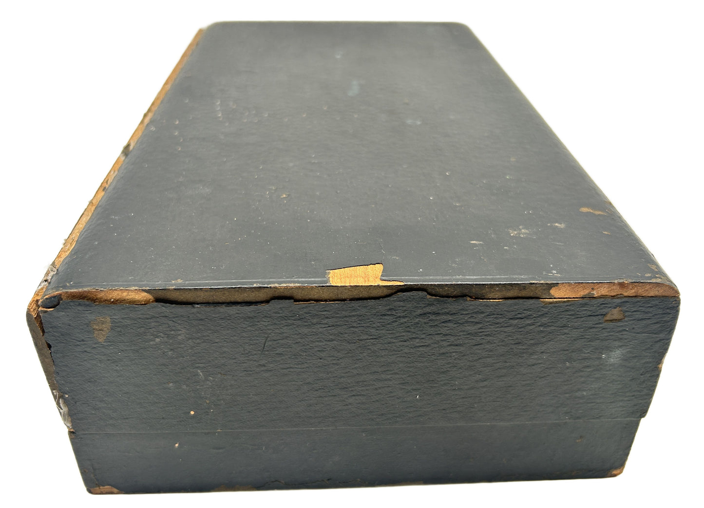 250514-13 Antique Boxed Set of 12 Dresden Quatrefoil Plates