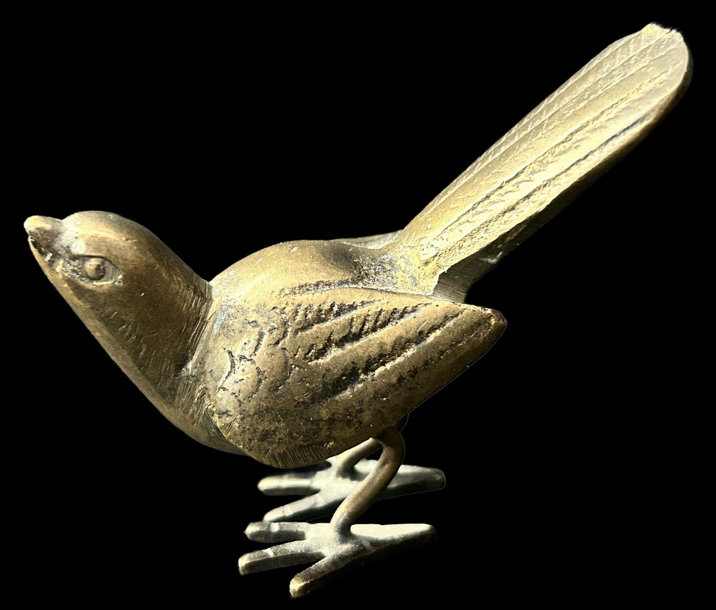 250219-7B Victorian Brass Song Bird