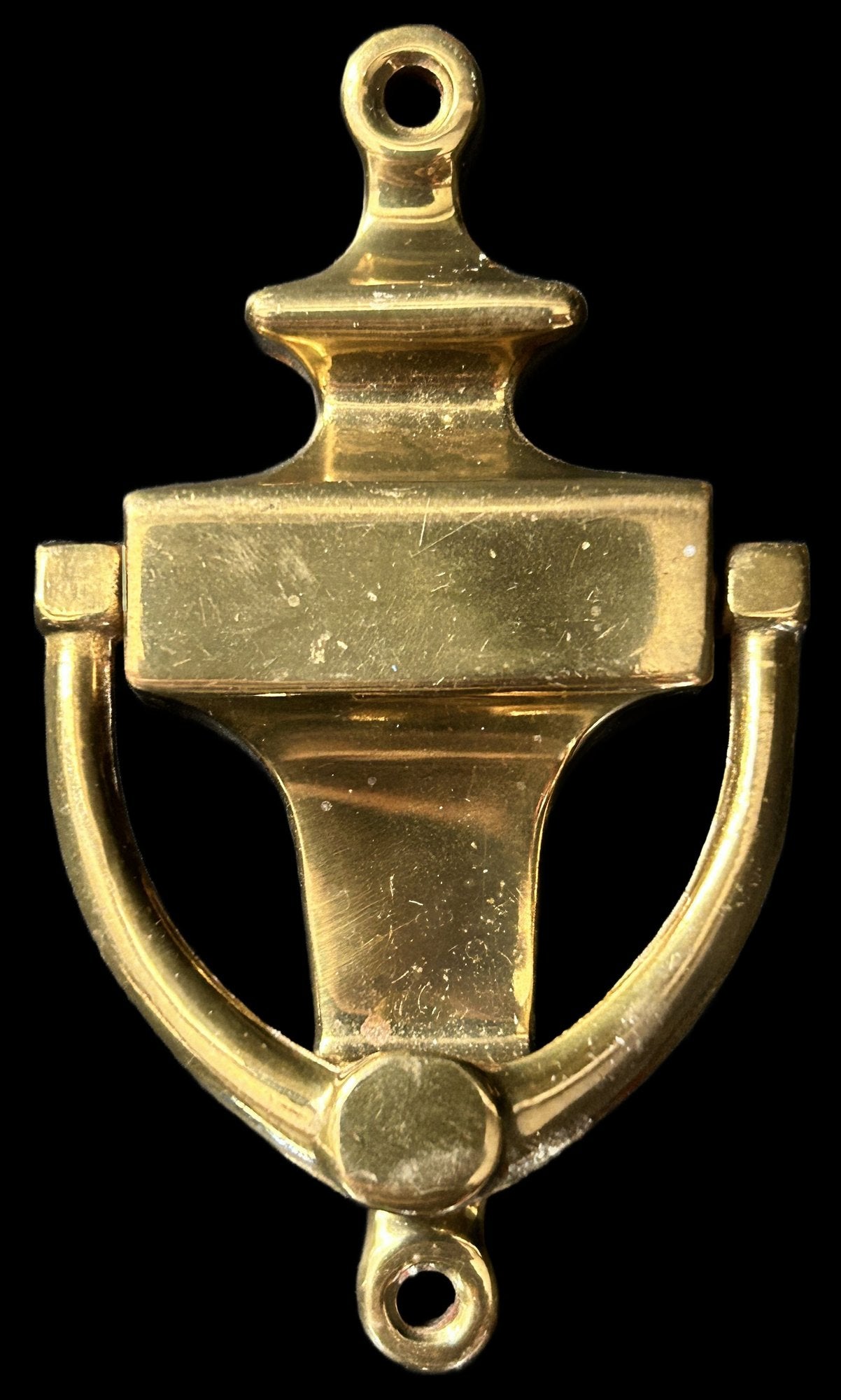 250219-7A Small Brass Door Knocker