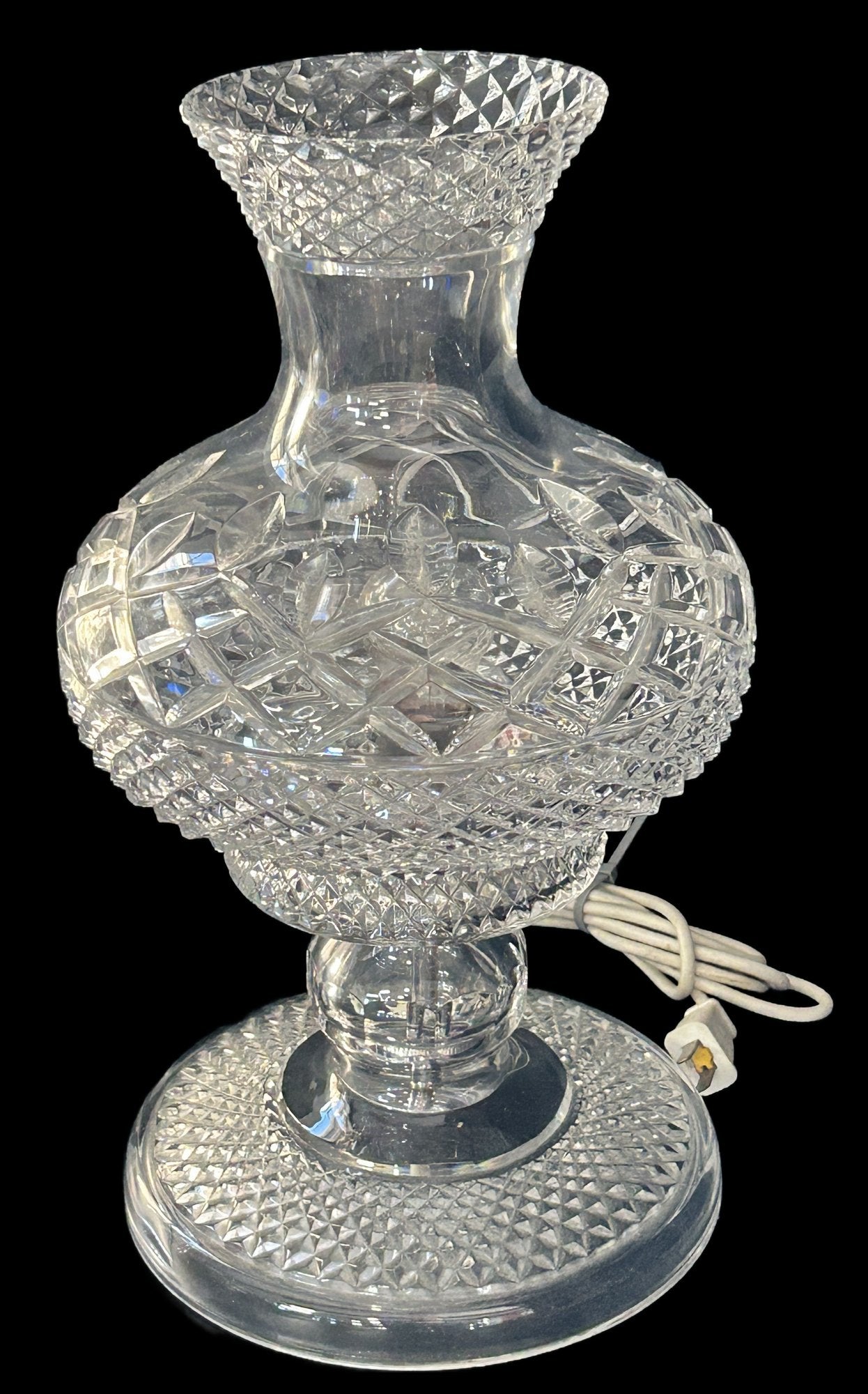 250219-18 Waterford Alana Hurricane Table Lamp