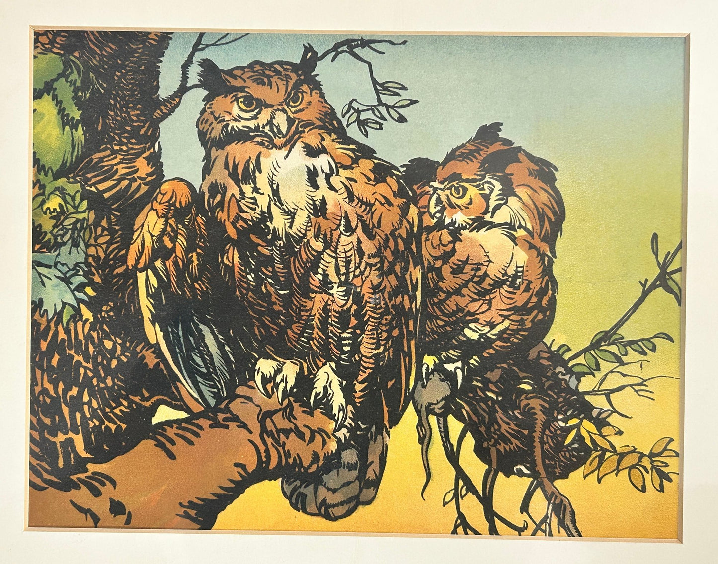 250806-30 Framed Japanese Block Print