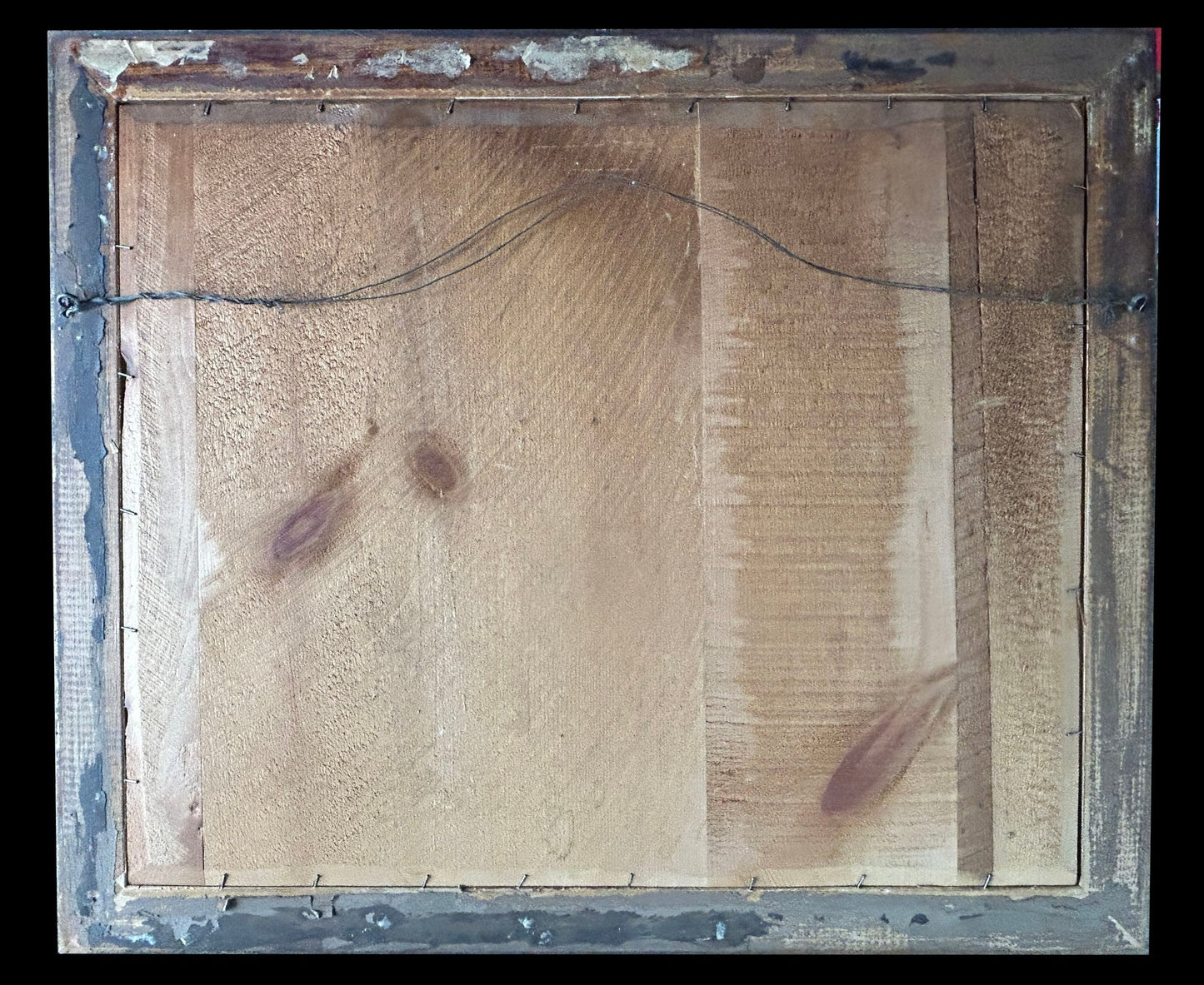 250806-38 Antique OOC C. Myron Clark Winter Scene