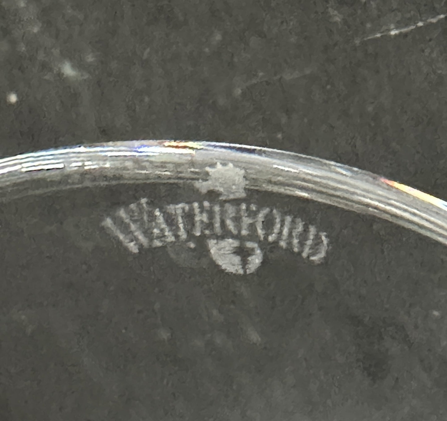 260708-22 Pair Waterford Champagne Flutes