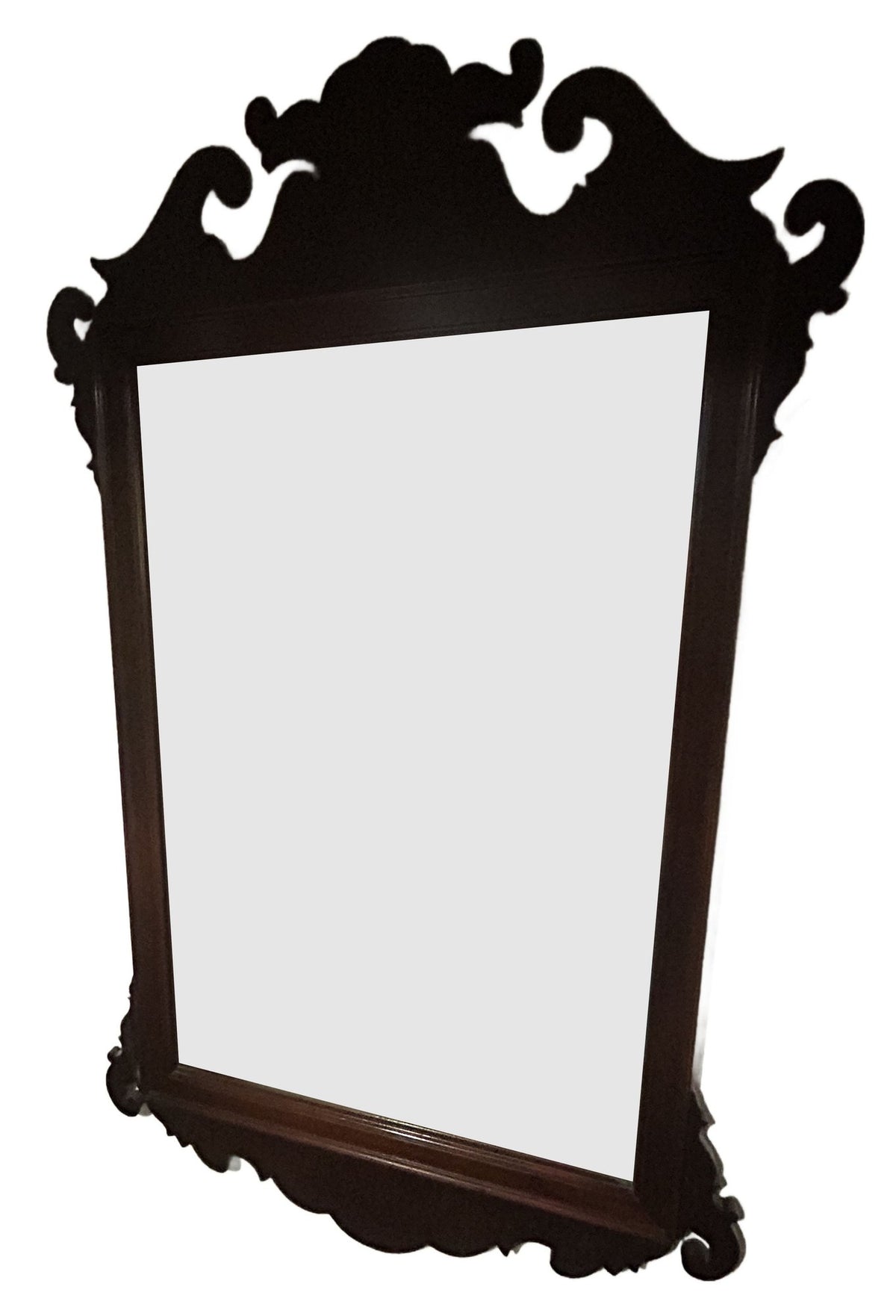 260729-19 Chippendale Federal Mahogany Mirror