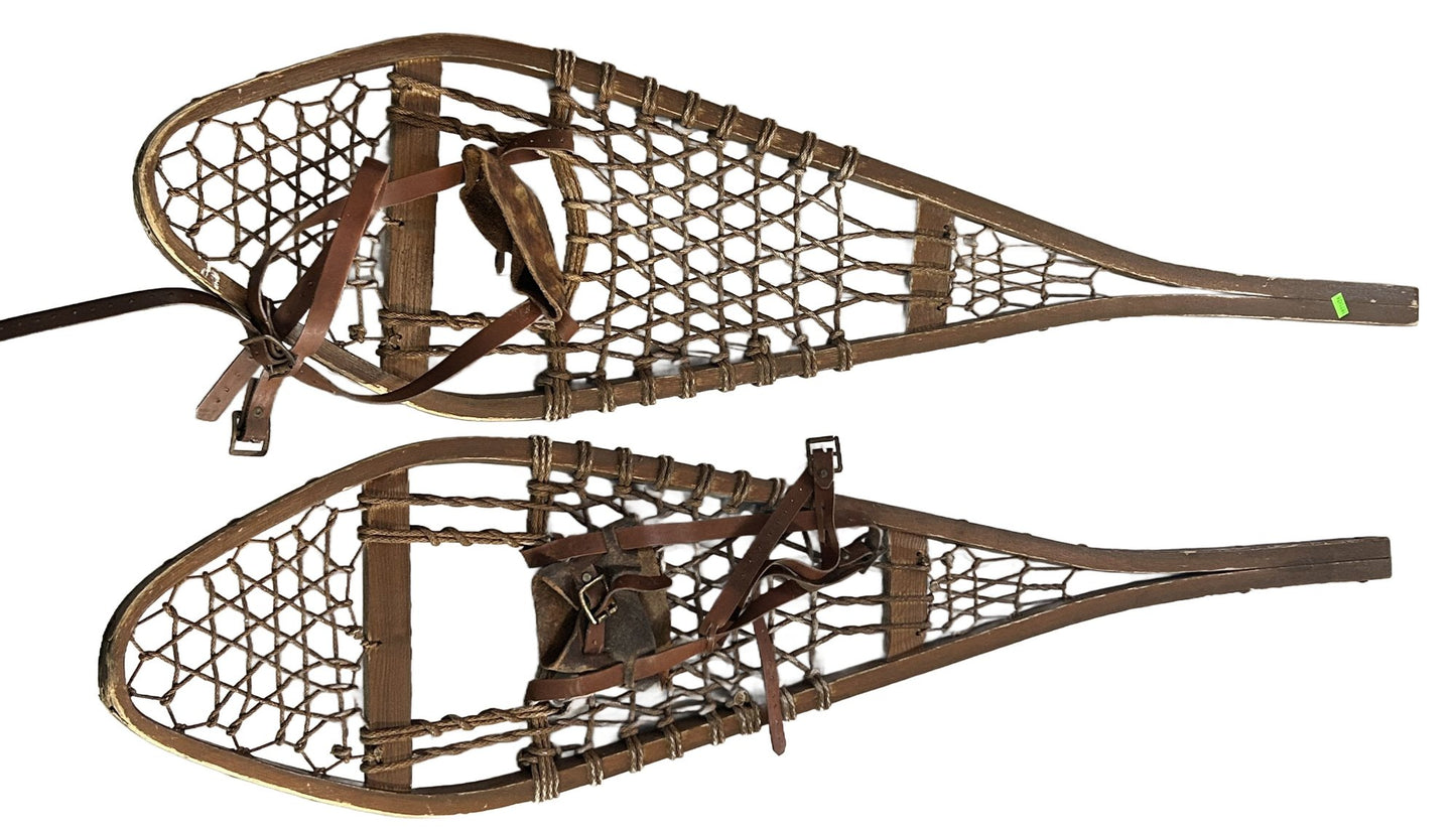 260429-24 Classic Wooden Snow Shoes