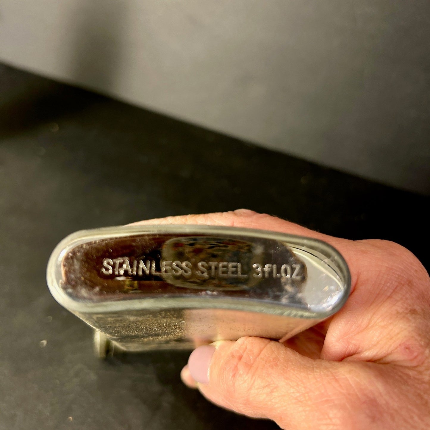 260109-4B 3oz Stainless Steel Flask