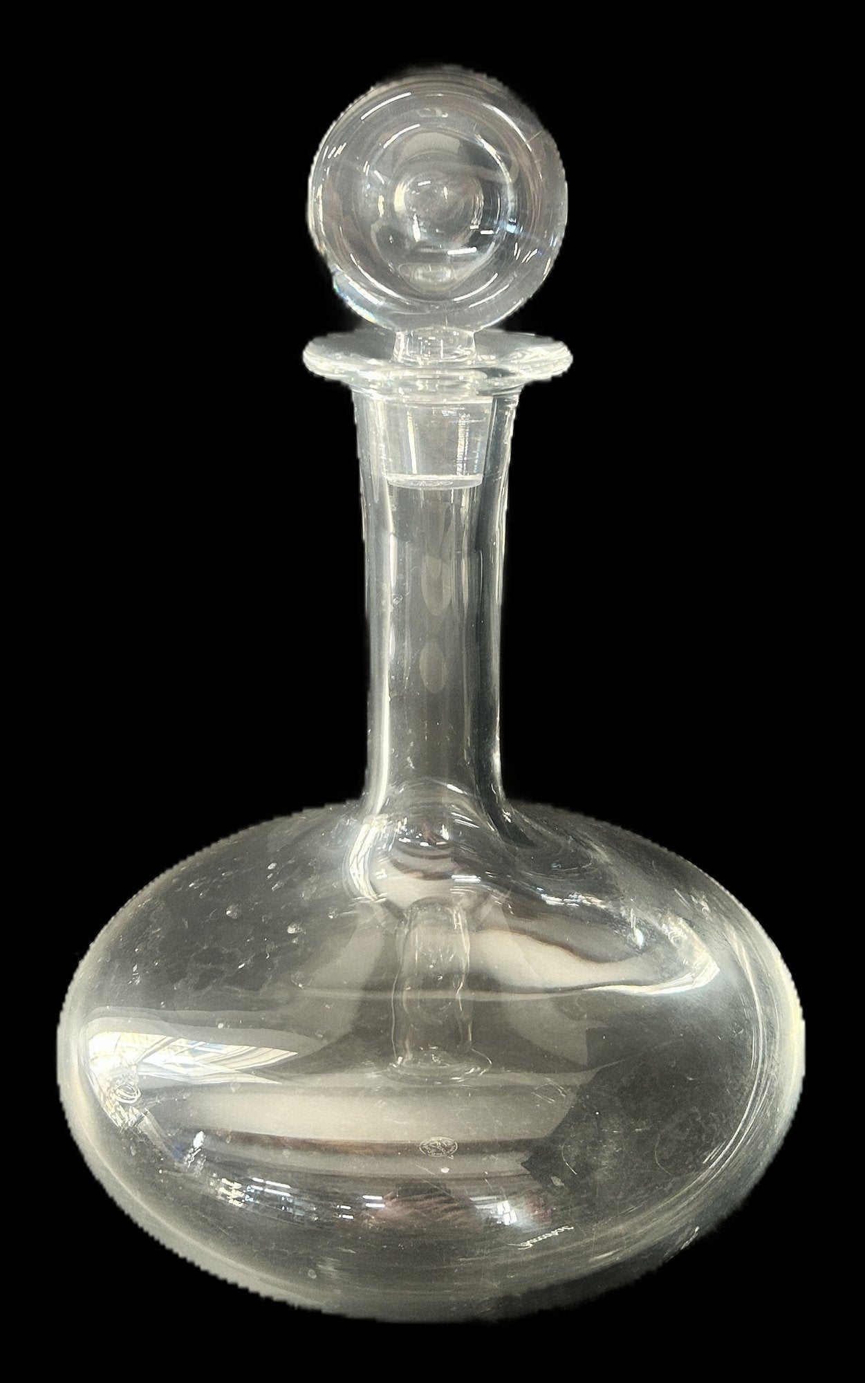 Vintage Baccarat Oenologie Young Wind Decanter with Stopper