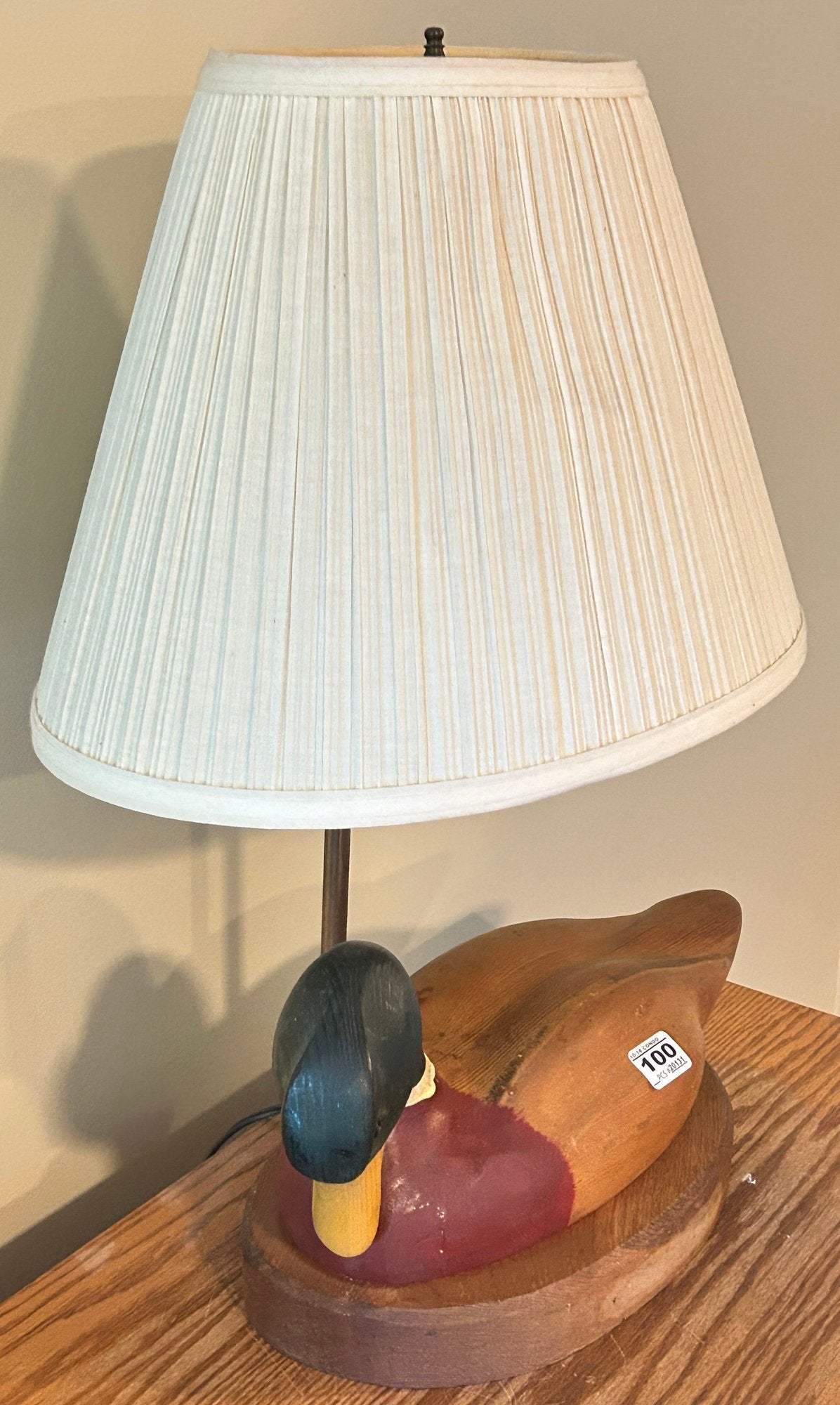 251016-1 Decoy Mallard Table Lamp