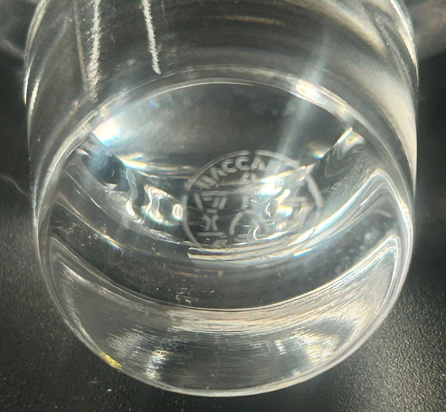 Vintage Baccarat Oenologie Young Wind Decanter with Stopper