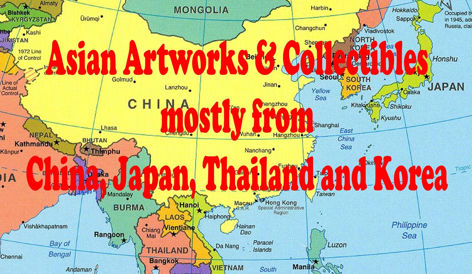 Asian Artifacts, Art and Collectibles