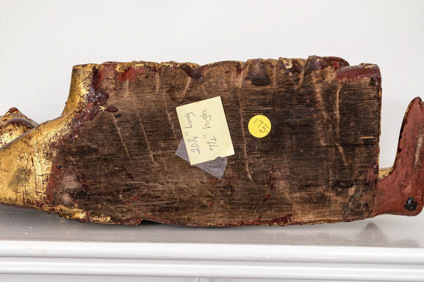 Gilt Wooden Reclining Buddha, Shwethalyaumg Paya