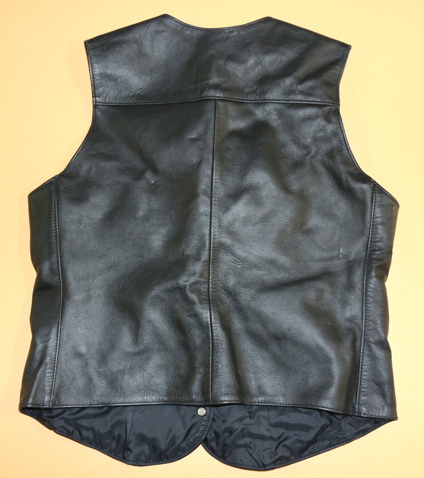 Ladies XL Harley Davidson Leather Vest