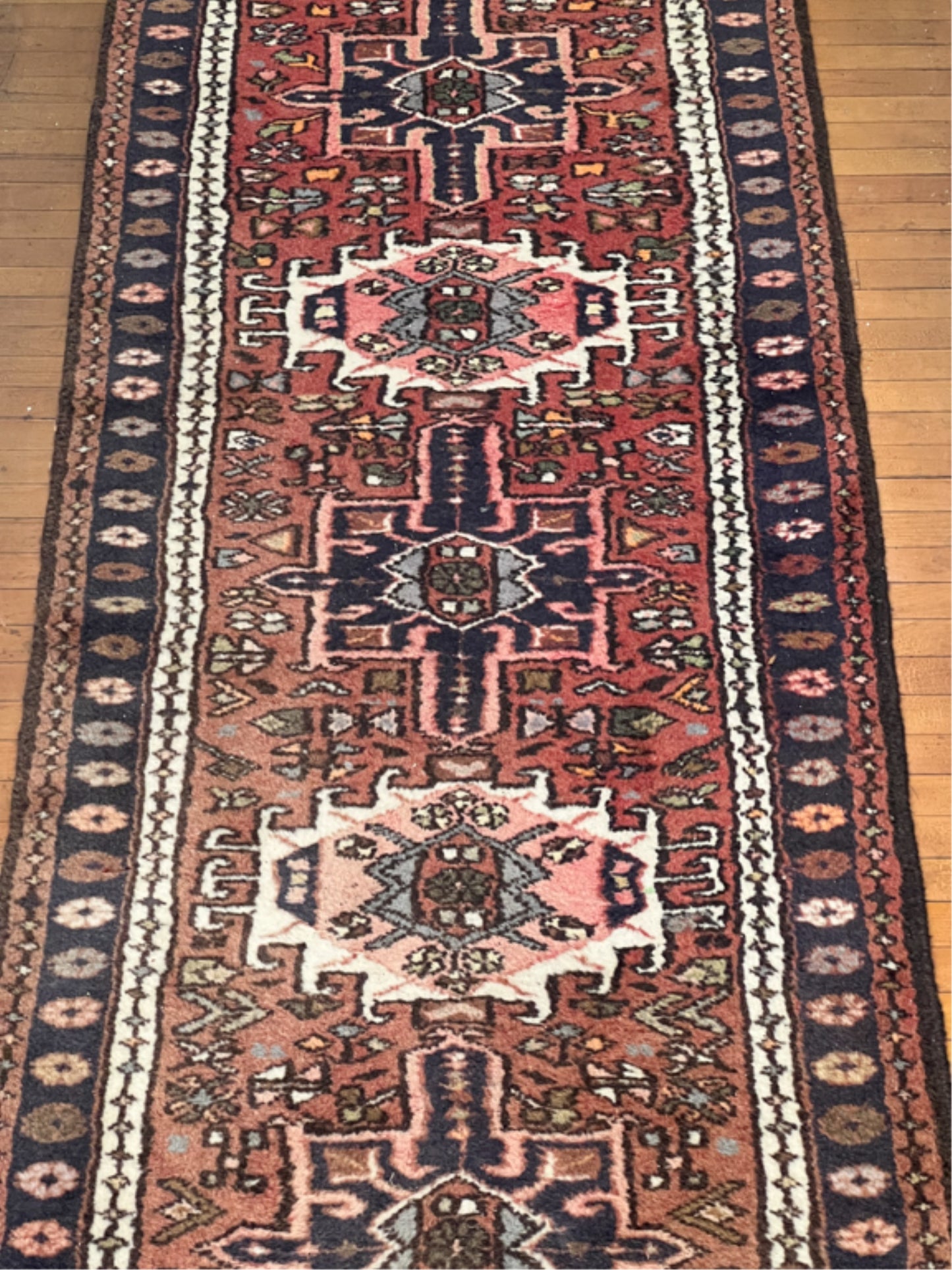 250907-2 Semi-Antique Narrow Oriental Runner