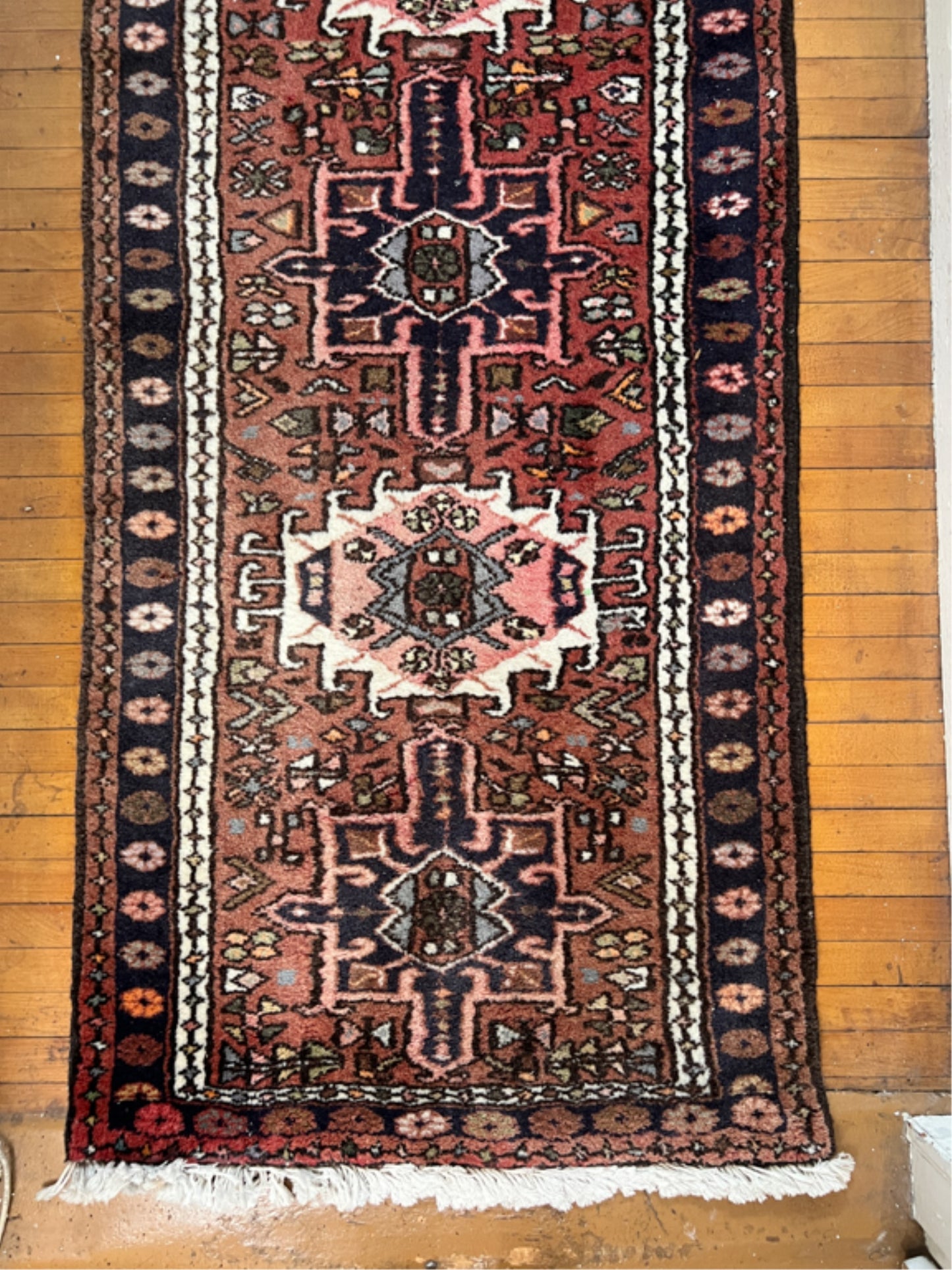 250907-2 Semi-Antique Narrow Oriental Runner