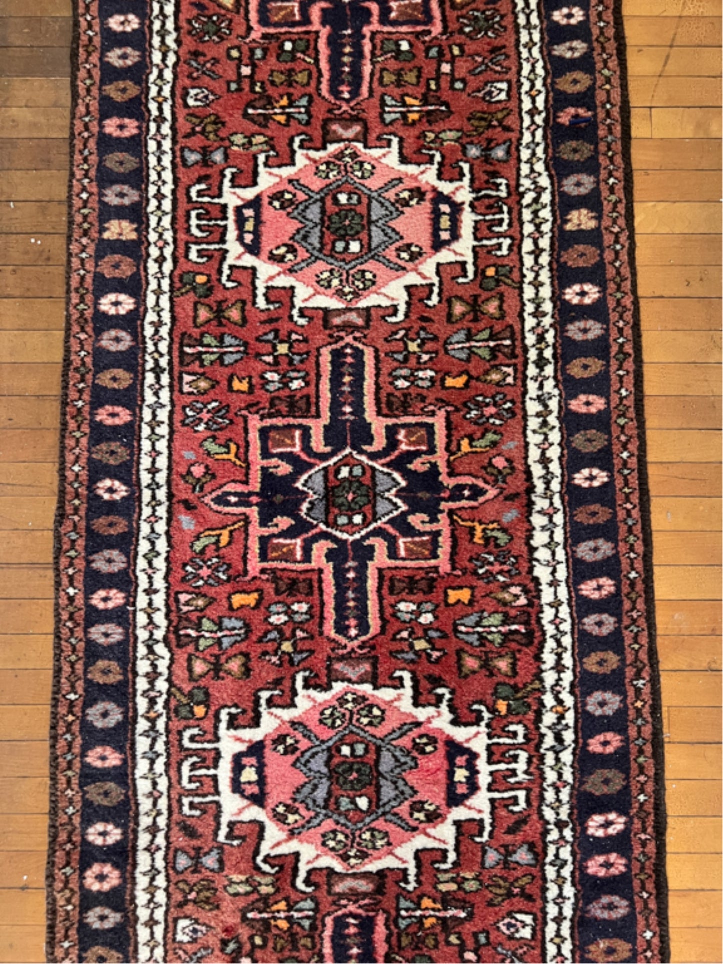 250907-2 Semi-Antique Narrow Oriental Runner
