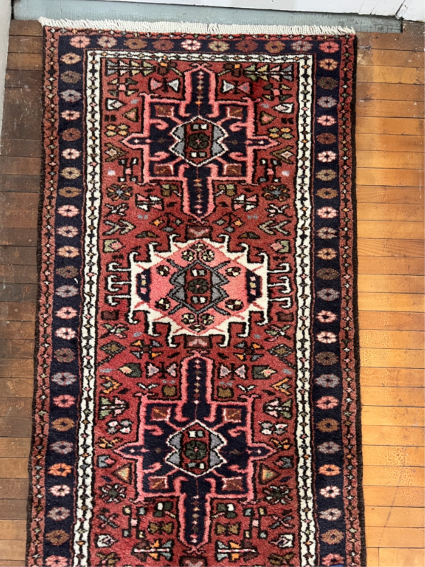 250907-2 Semi-Antique Narrow Oriental Runner
