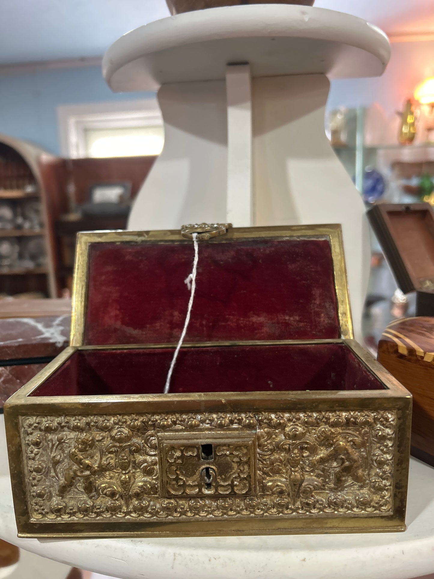 210815-4 Brass Jewel Casket