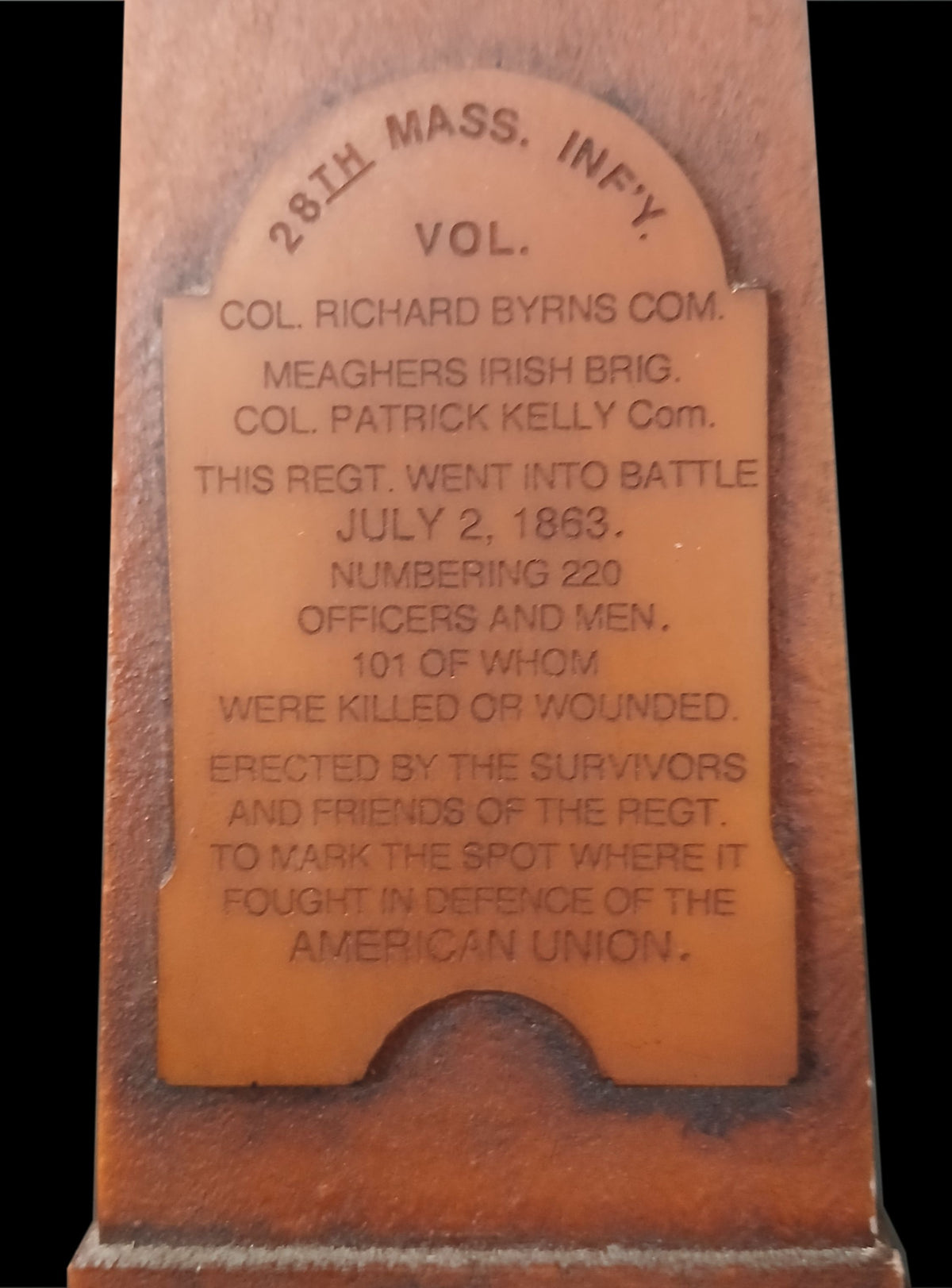 260819-7 28th Mass Irish Brigade Monument