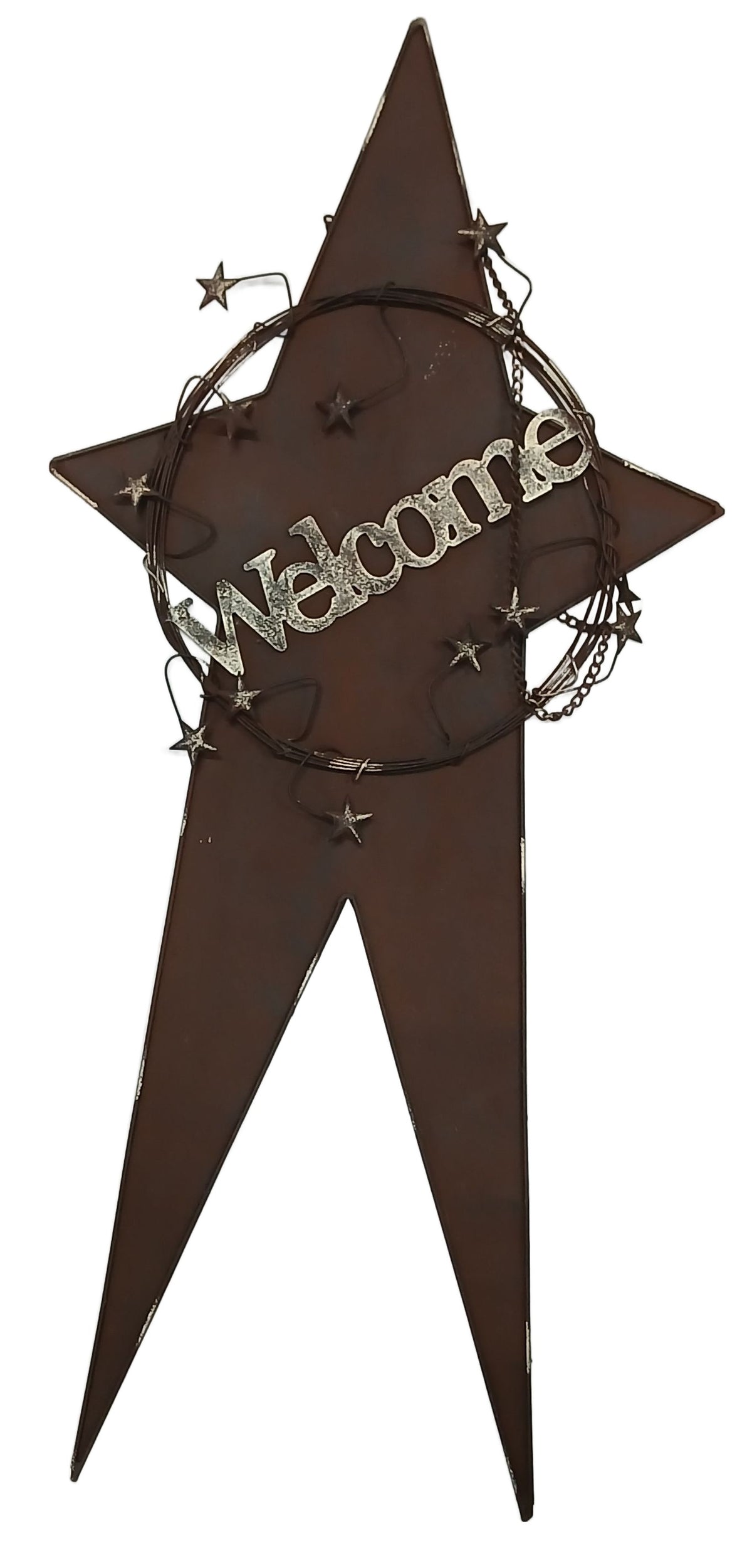260916-2 5-Pointed Country "Welcome" Star