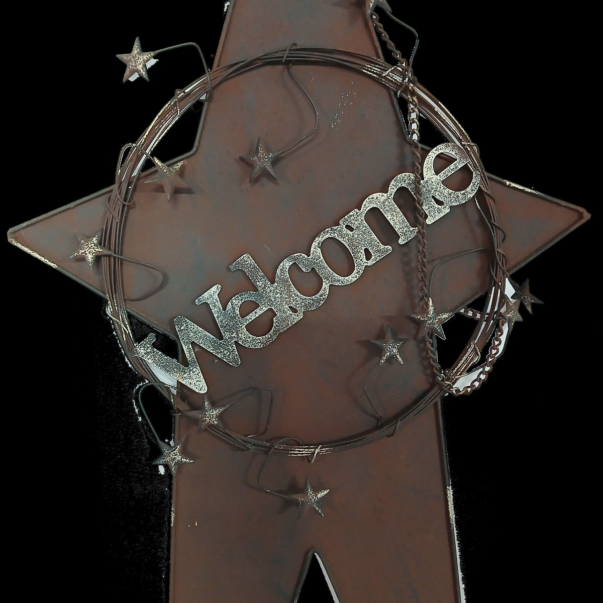260916-2 5-Pointed Country "Welcome" Star