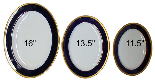 260916-13A Noritake Valhalla 11.5" Oval Platter