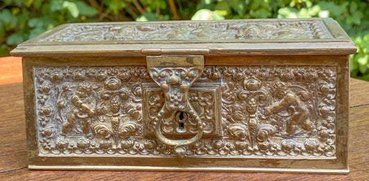 210815-4 Brass Jewel Casket