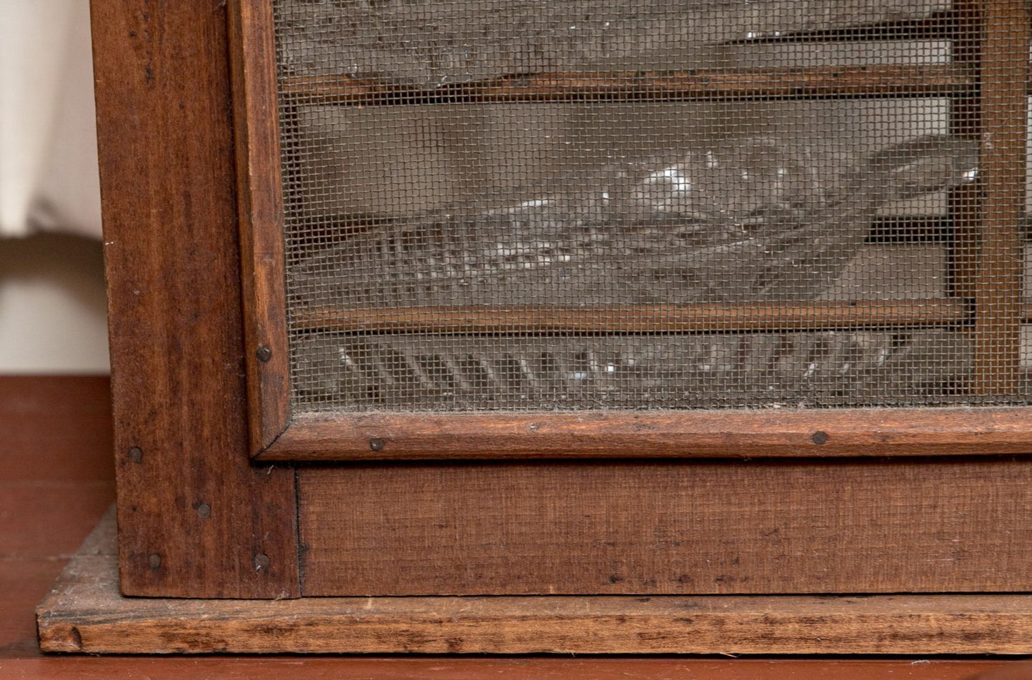 Primitive Tabletop Pie Safe