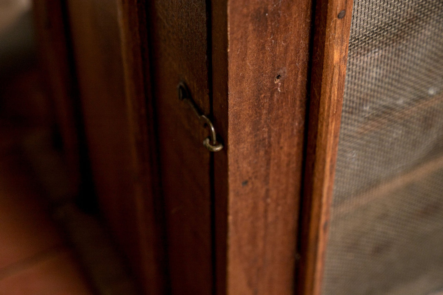 Primitive Tabletop Pie Safe