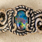 SZ 7 Carolyn Pollack Opal Filagree Ring