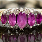 Size 8 14k Ruby & Diamond Ring