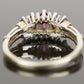Size 8 14k Ruby & Diamond Ring