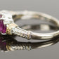 Size 8 14k Ruby & Diamond Ring