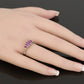 Size 8 14k Ruby & Diamond Ring
