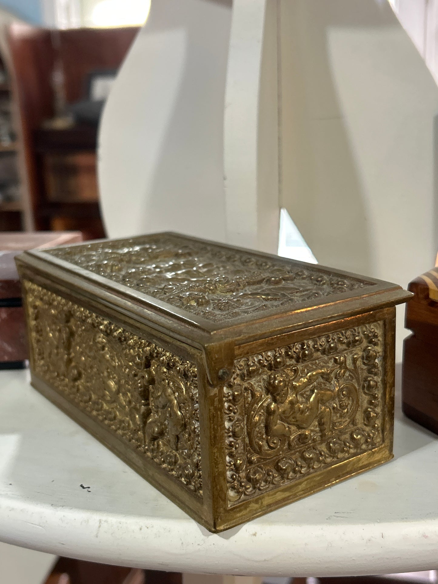 210815-4 Brass Jewel Casket
