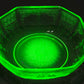 251101-7 Anchor-Hocking Princess Uranium Glass Bowl