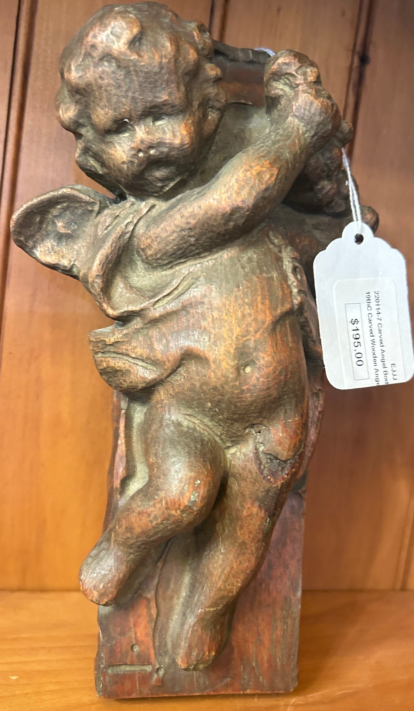 220114-7 Carved Angel Body