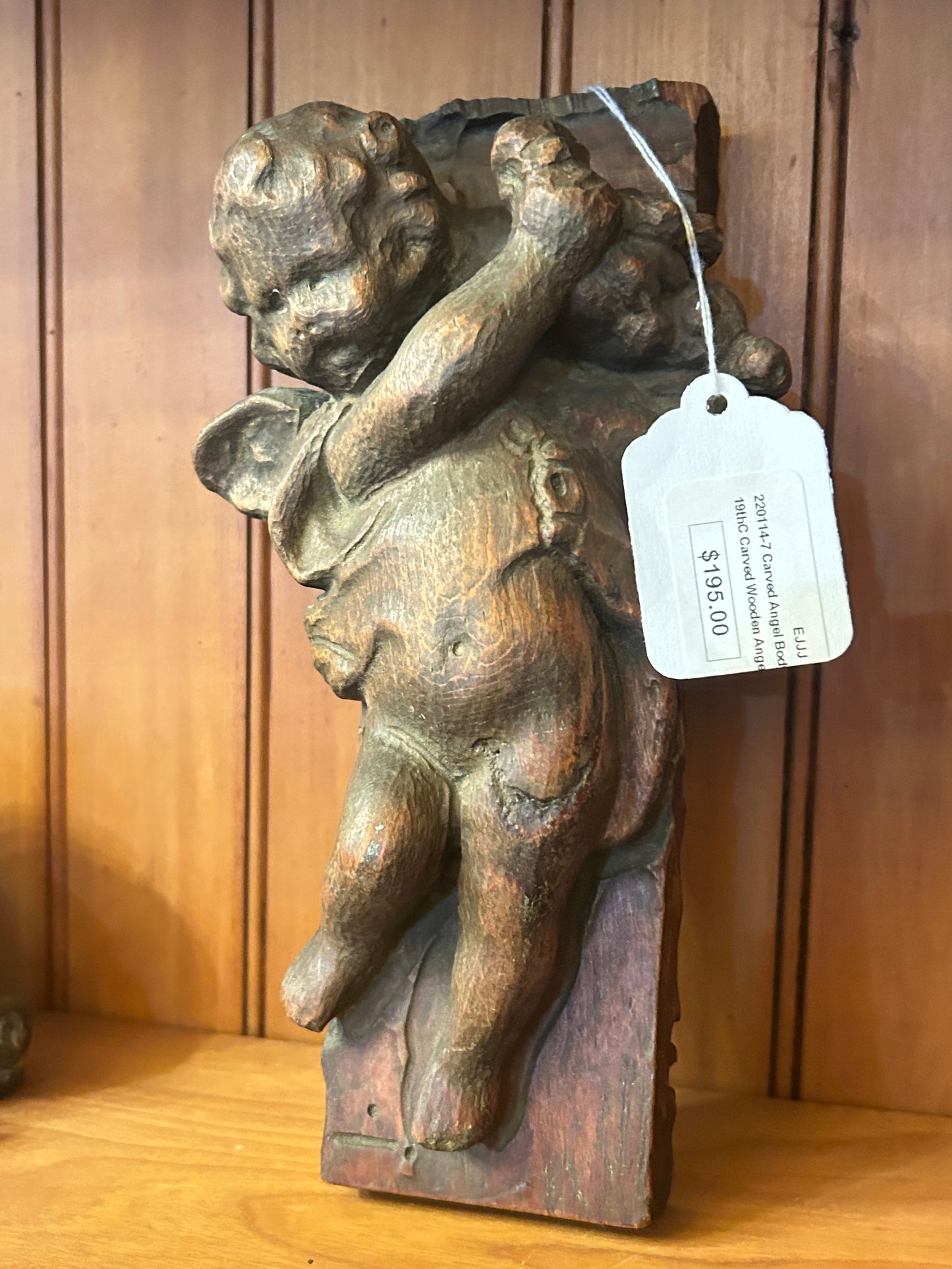 220114-7 Carved Angel Body