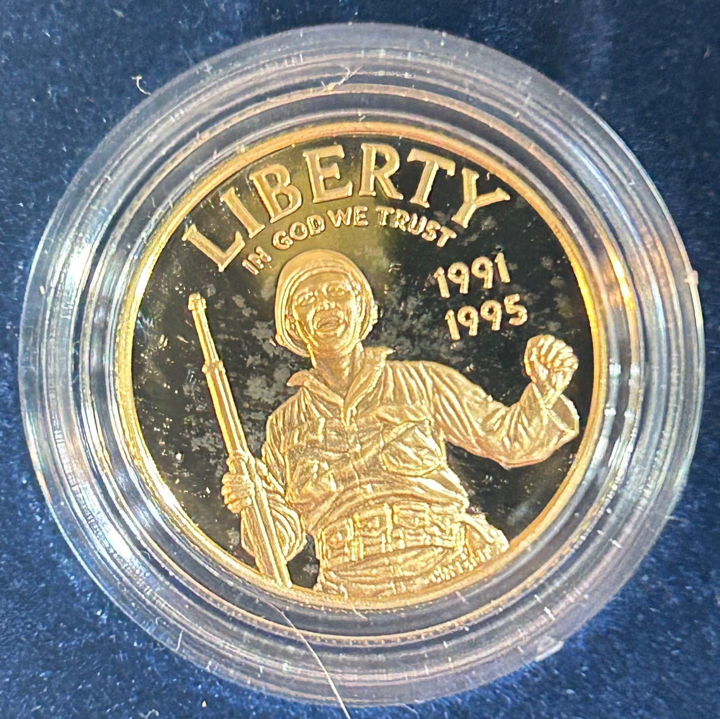 260506-1 50th Anniv 3-Coin Proof Set, Gold, Silver & Clad
