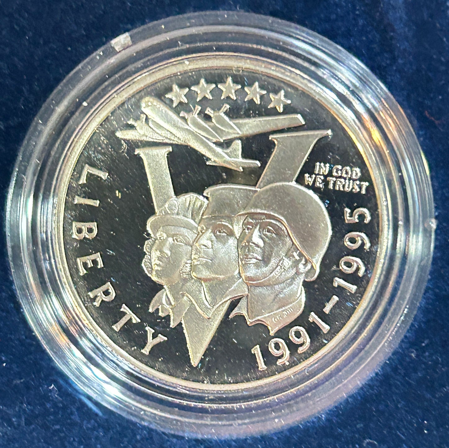 260506-1 50th Anniv 3-Coin Proof Set, Gold, Silver & Clad