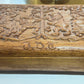 220224-1A Antique Carved Oak Covered Footed Box