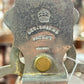 220202-3 Antique Tantalus With 3-Baccarat Crystal Decanters