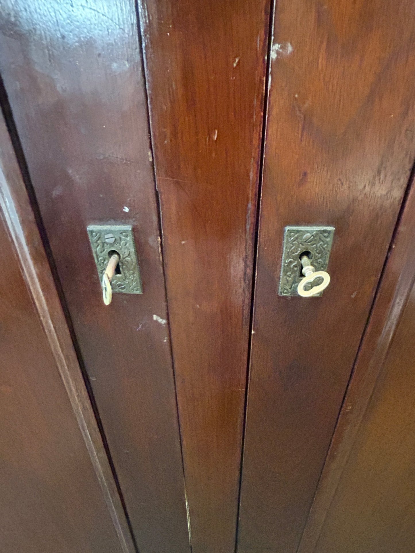 250423-20 Antique 2-Door 2-Drawer Armoire