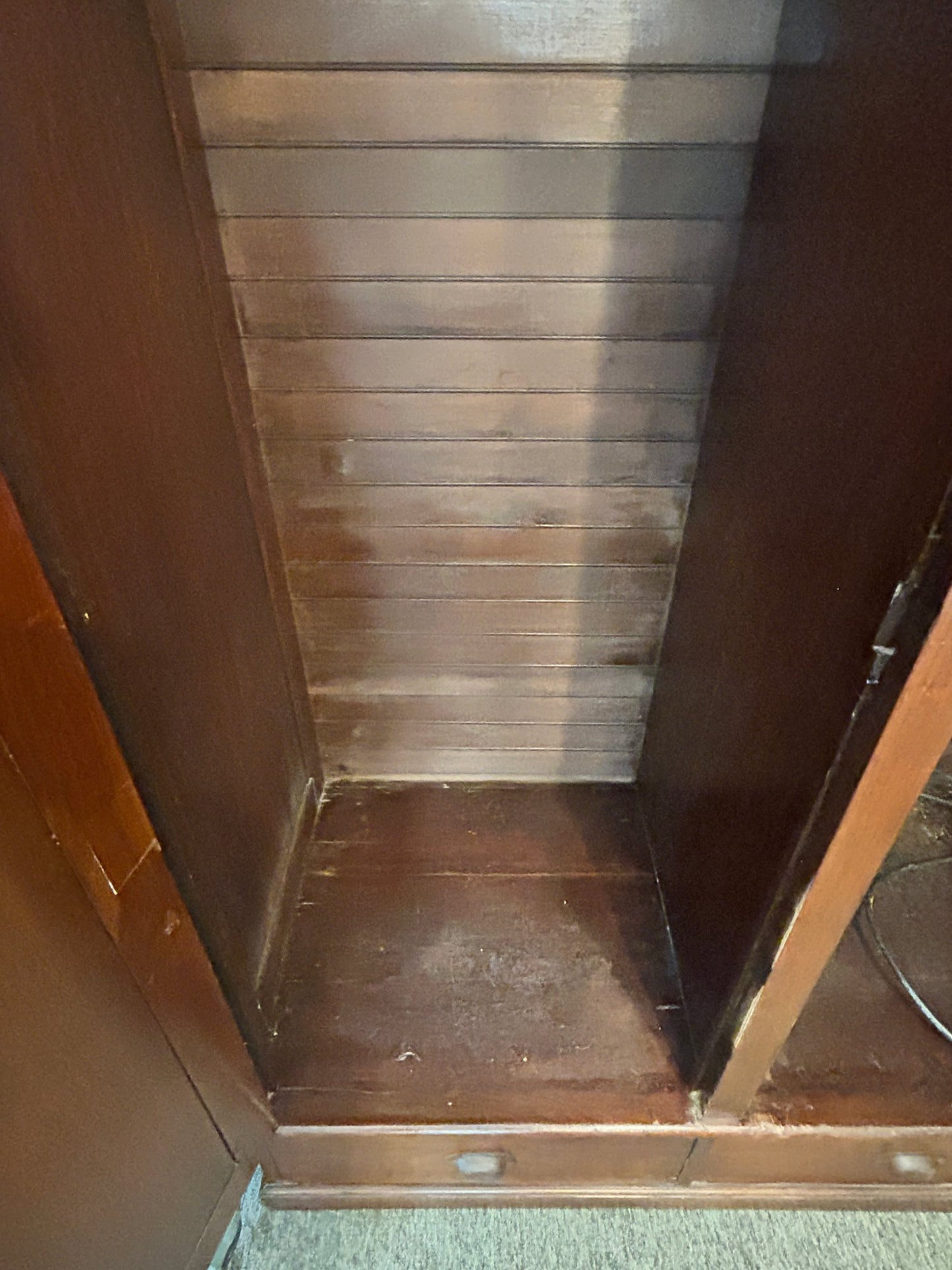 250423-20 Antique 2-Door 2-Drawer Armoire