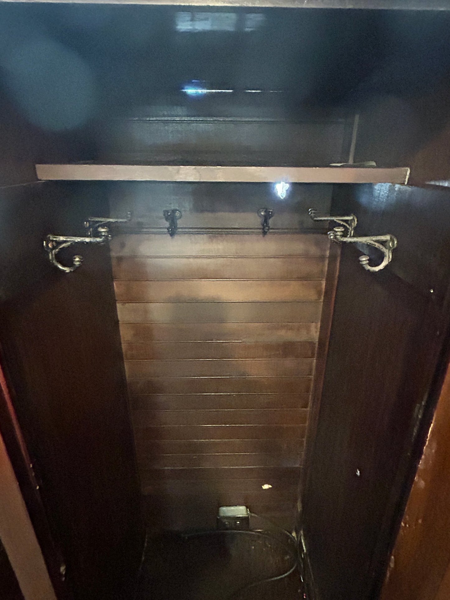 250423-20 Antique 2-Door 2-Drawer Armoire